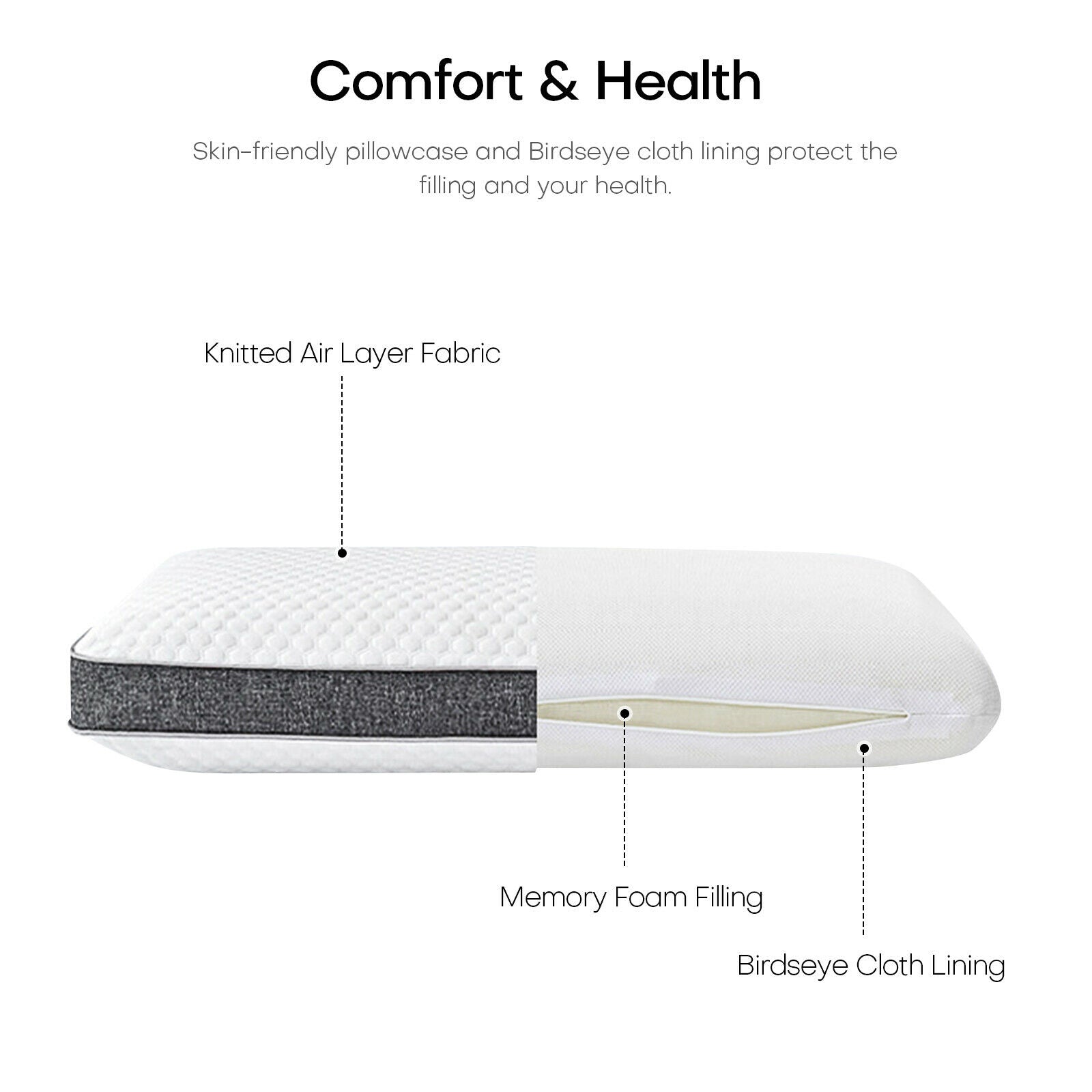 Memory Foam Pillow comfortable