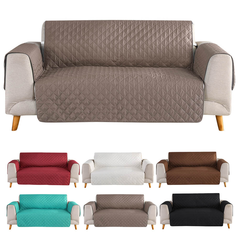 Microfiber Quilted Sofa Cover - BCBMALL