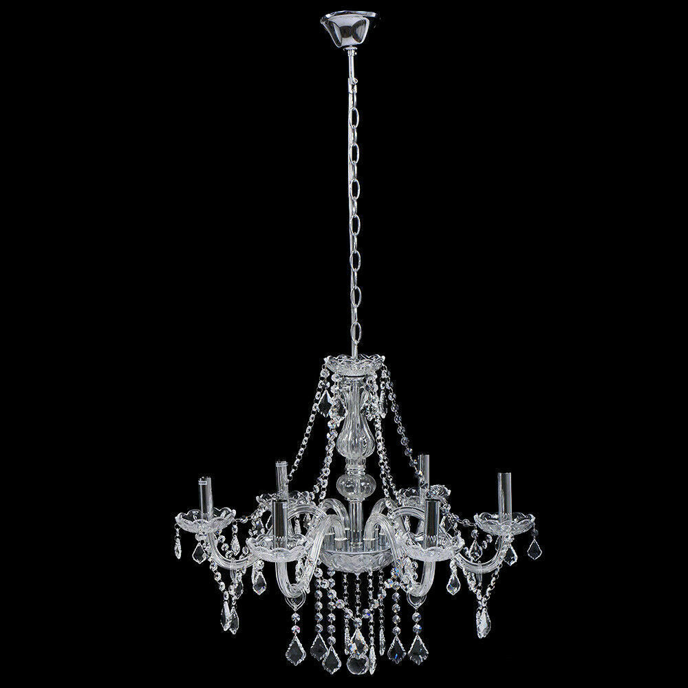 Lucury K9 6 Light Modern Crystal Chandelier Lighting Fixture