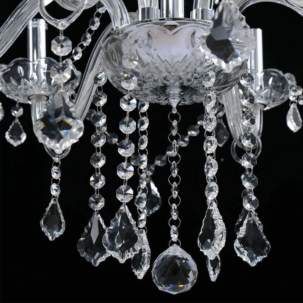 Showing of K9 6 Light Modern Crystal Chandelier Lighting Fixture