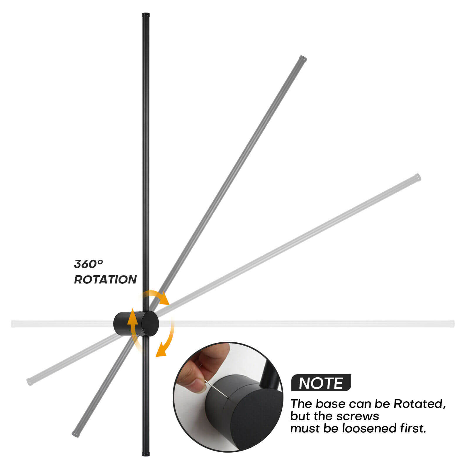 Feature of Modern LED Black Linear Wall Lamp