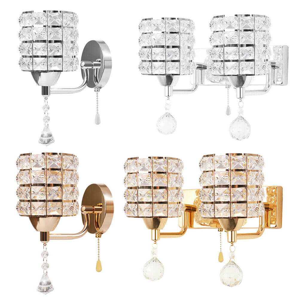 Modern Luxury Crystal Wall Light