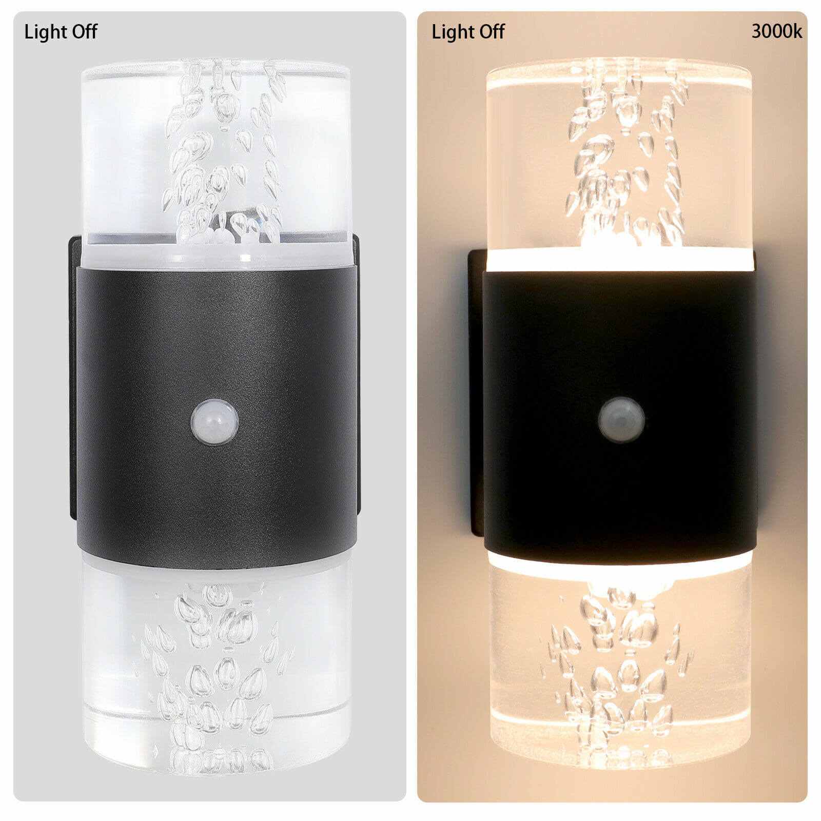 Feature of Round Modern Waterproof LED Wall Sconce Light