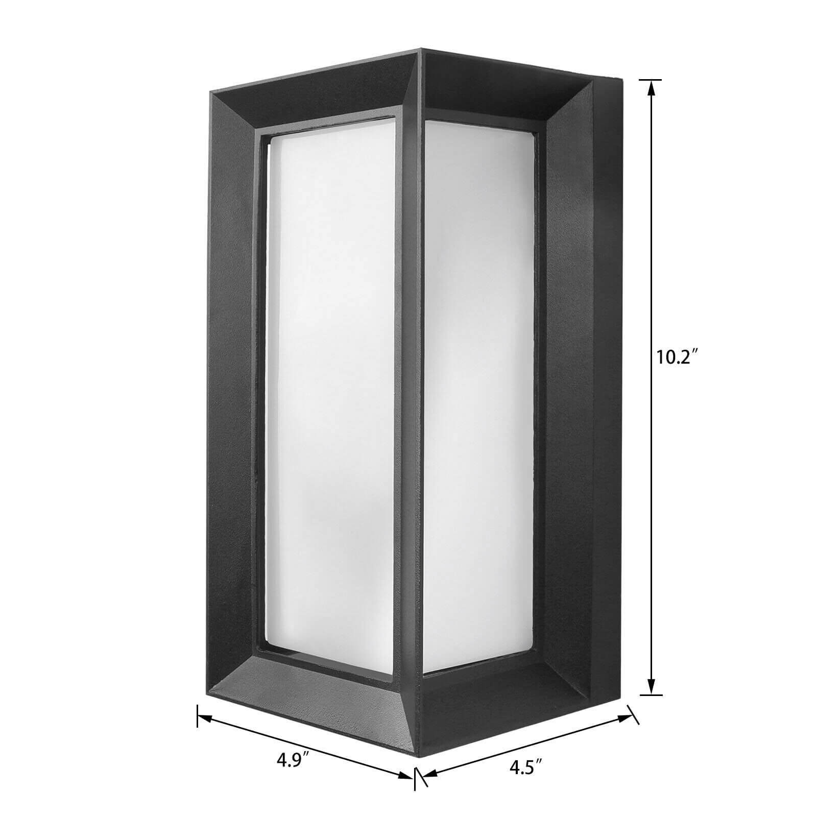 Size of Modern Waterproof LED Wall Sconce Light