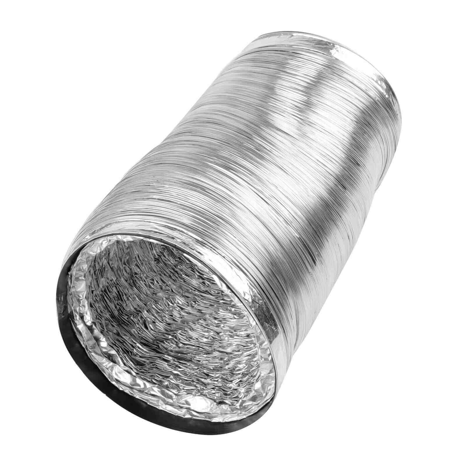 Display of 4/6/8"Non-Insulated Aluminum Air Ventilation Ducting Vent Hose