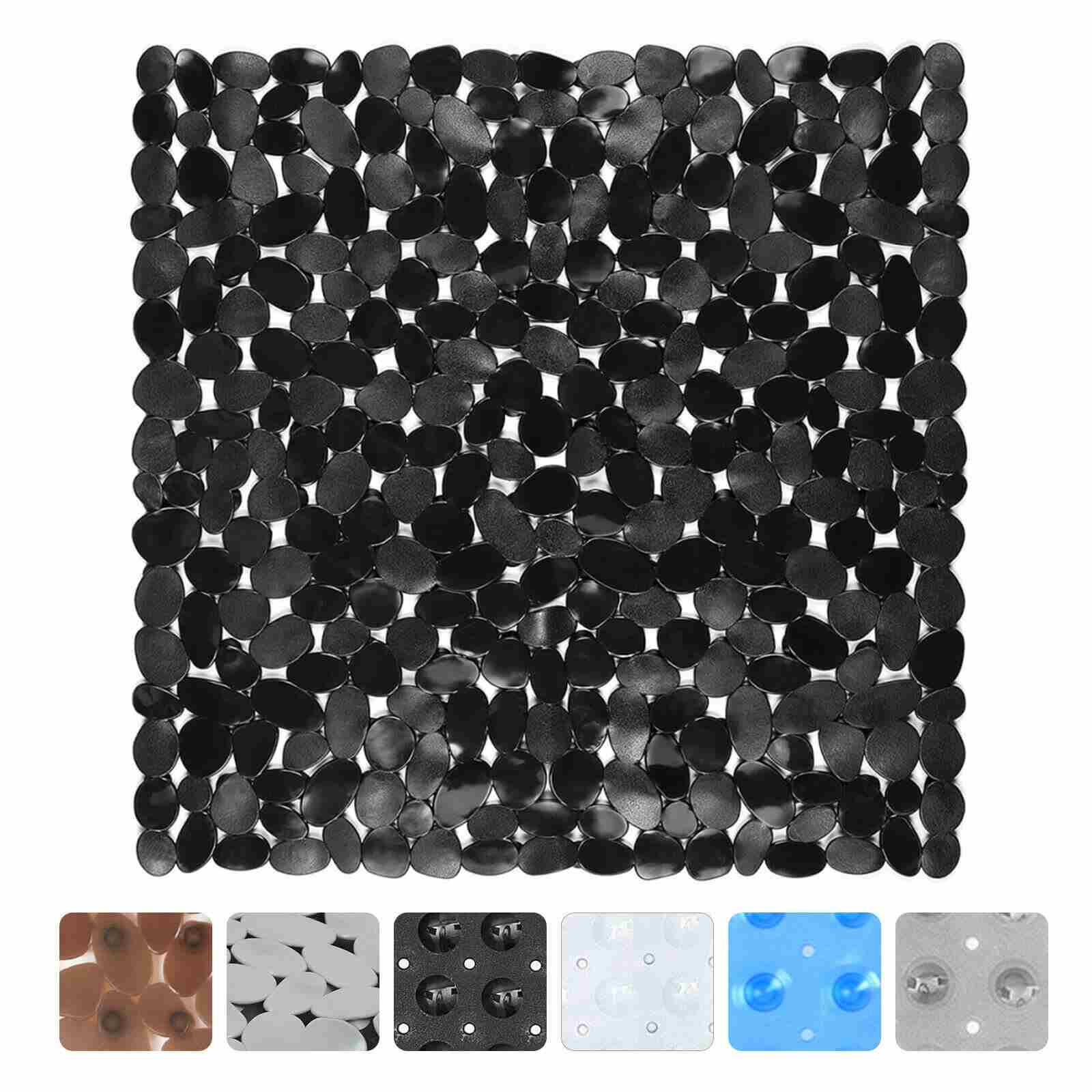 Non-slip Bath Bathtub Mat w/ Strong Suction Cups