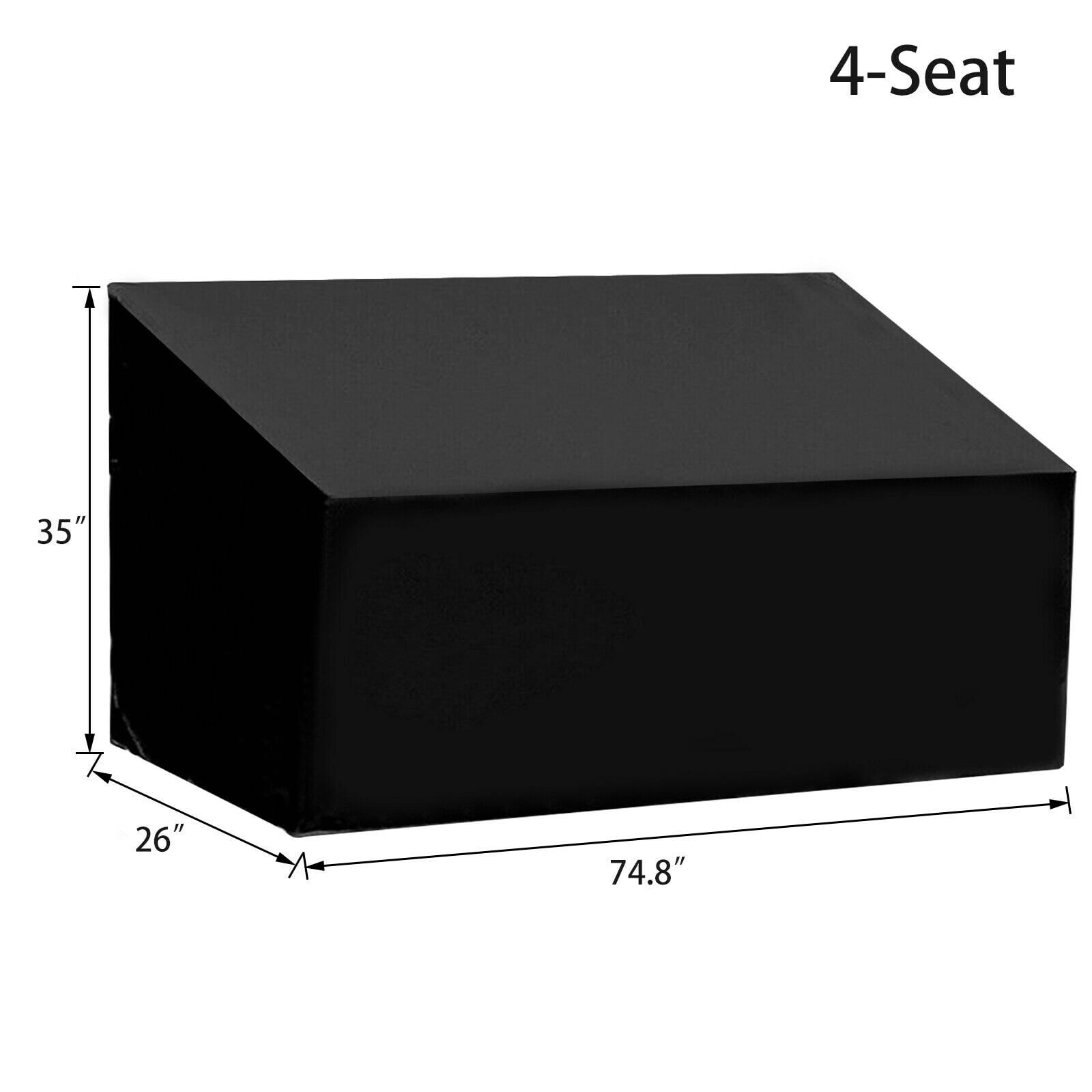 Outdoor Bench Cover 4 seat