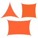 Orange Outdoor UV Block Sun Shade Sail Canopy
