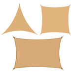 Yellow Outdoor UV Block Sun Shade Sail Canopy