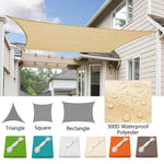 Type of Outdoor UV Block Sun Shade Sail Canopy