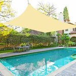Pool Outdoor UV Block Sun Shade Sail Canopy