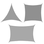 Gray Outdoor UV Block Sun Shade Sail Canopy