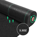 Feature of 5.3oz PP Fabric Weed Prevention Cloth Garden Ground Cover