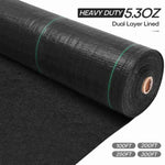 5.3oz PP Fabric Weed Prevention Cloth Garden Ground Cover