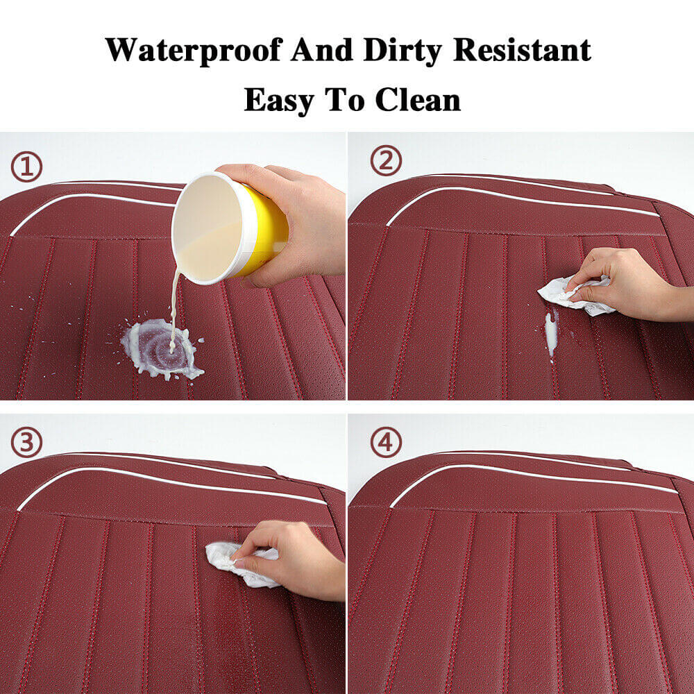 PU Leather Car Seat Cover - BCBMALL