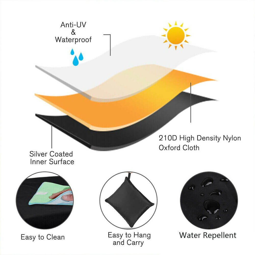 Patio Umbrella Cover, 7-13 ft - BCBMALL