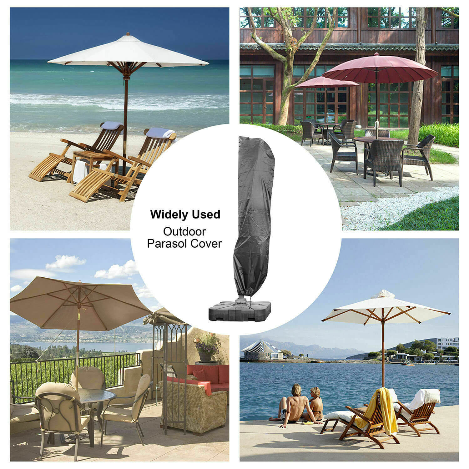 Patio Umbrella Cover, 7-13 ft - BCBMALL