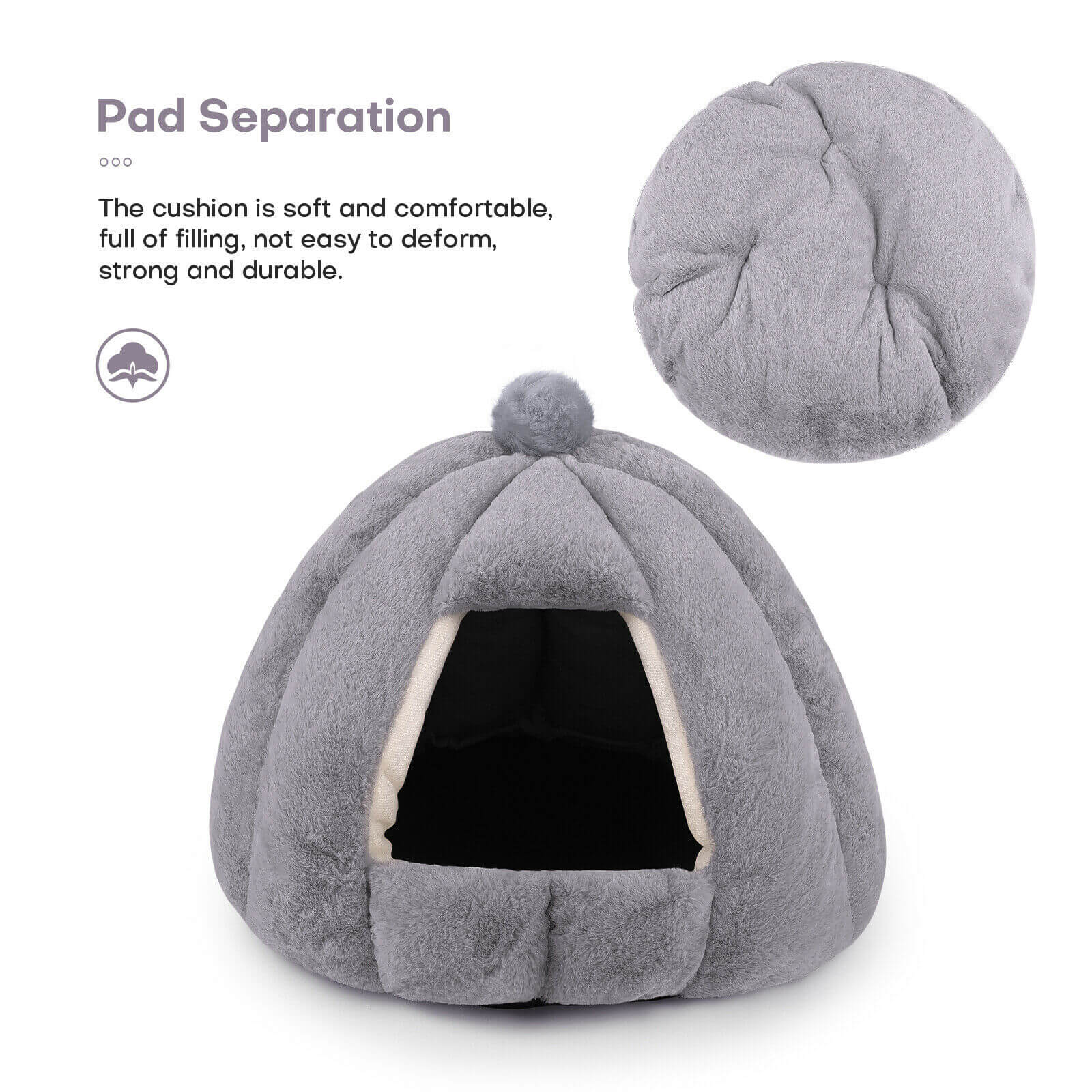 soft comfortable Pet Mat Sleeping Cave