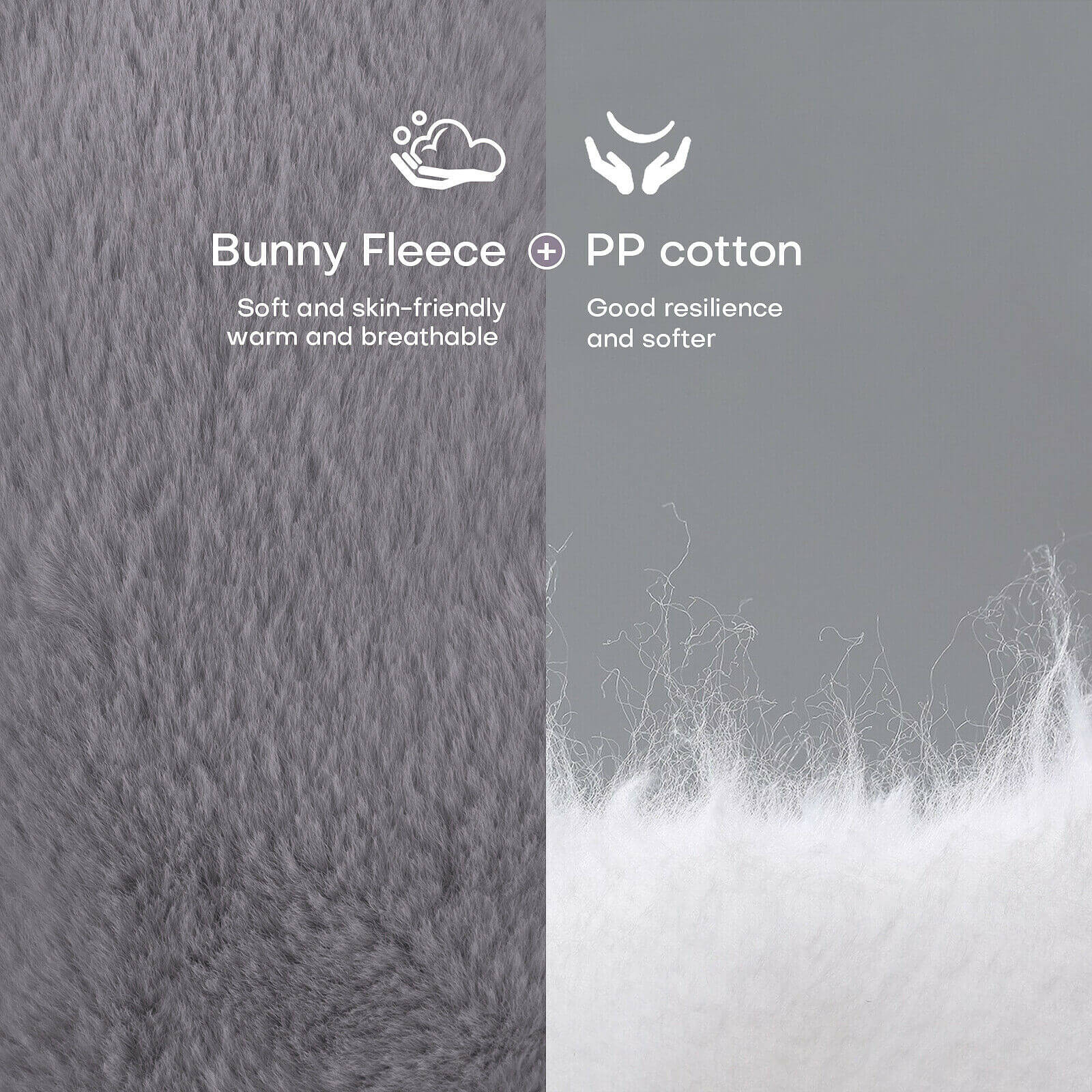 Pet Mat Sleeping Cave material feature