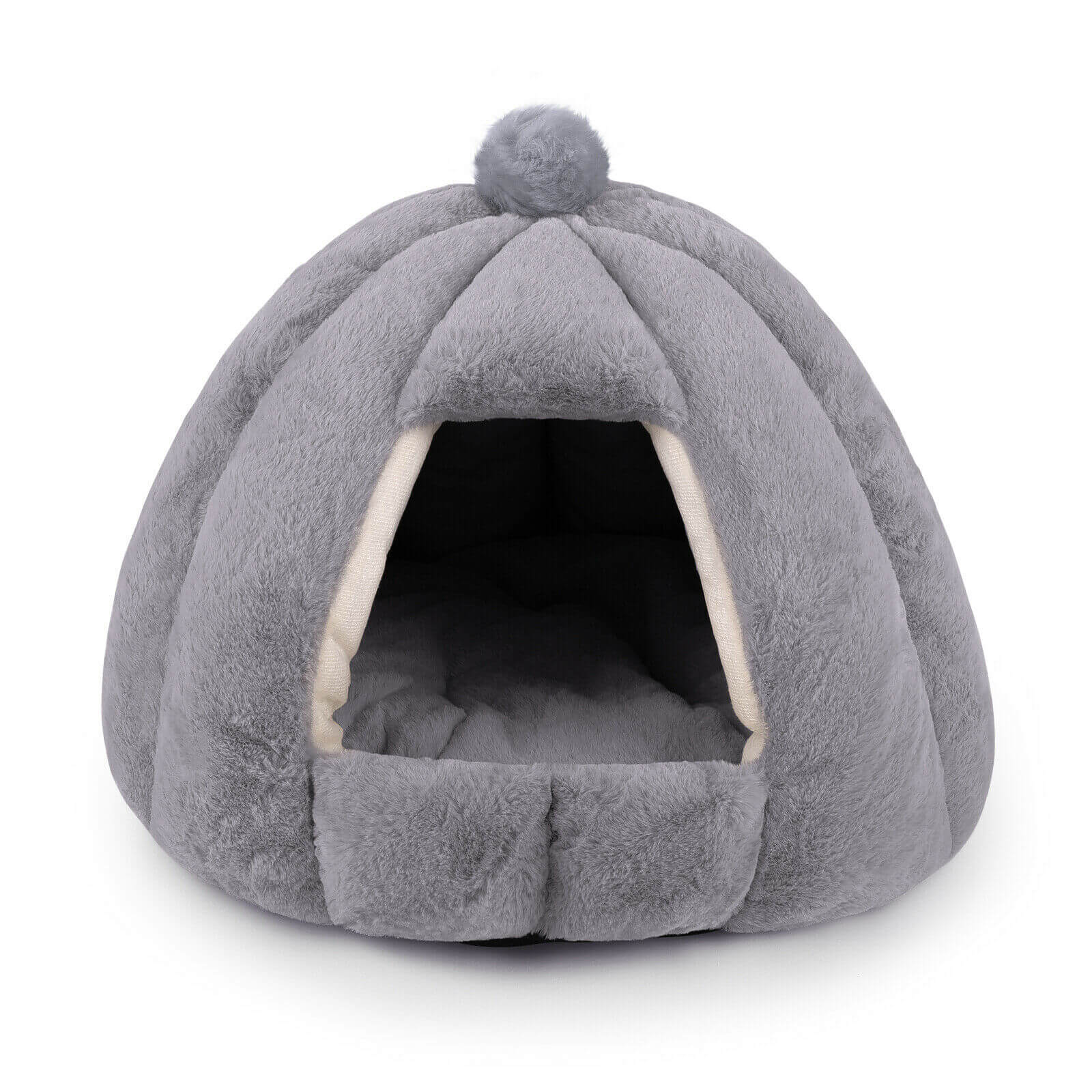 Pet Mat Sleeping Cave gray