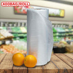 Durable Plastic Bread Grocery Clear Produce Bag on Roll, 1600pc