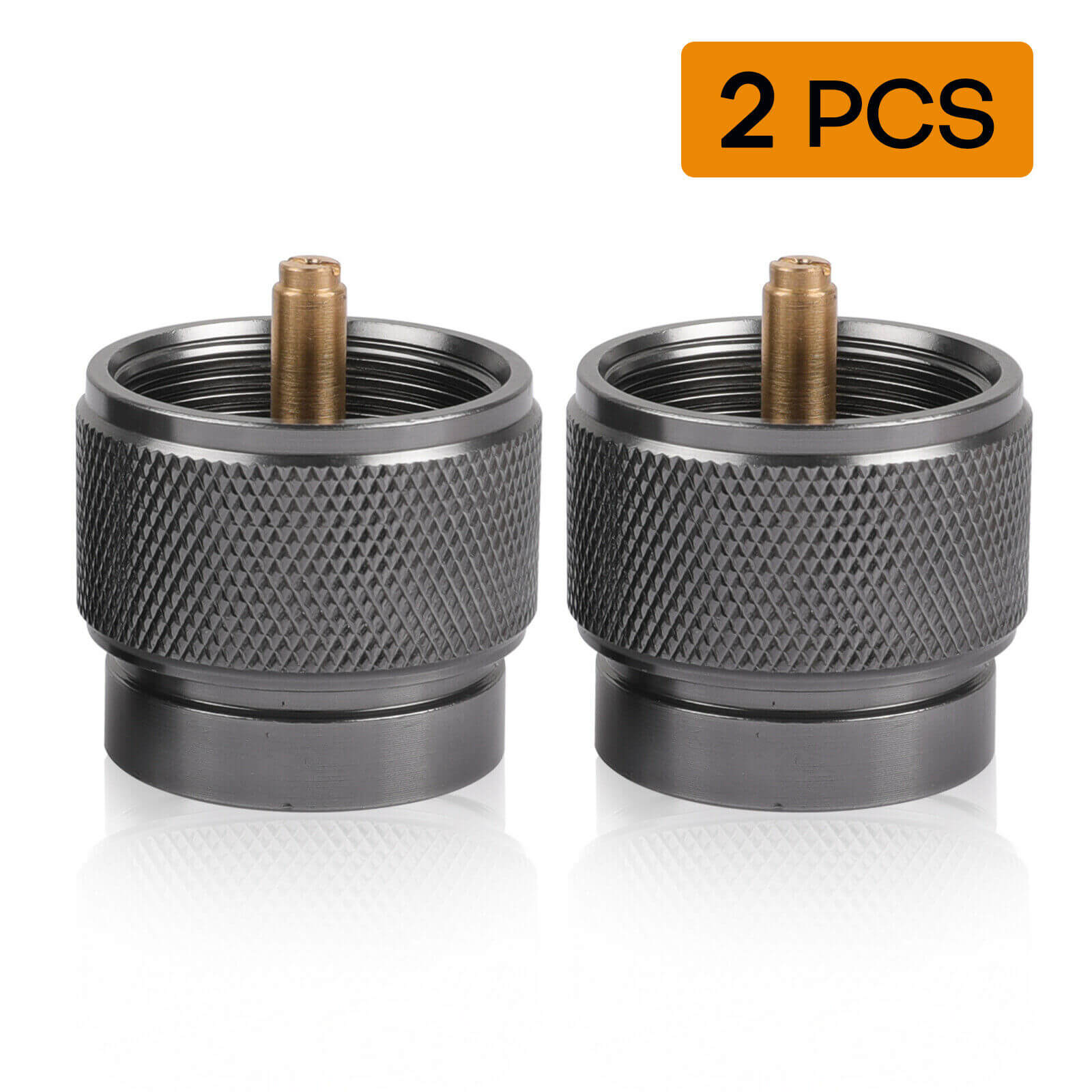 2 pcs Portable Camping Gas Stove adapter