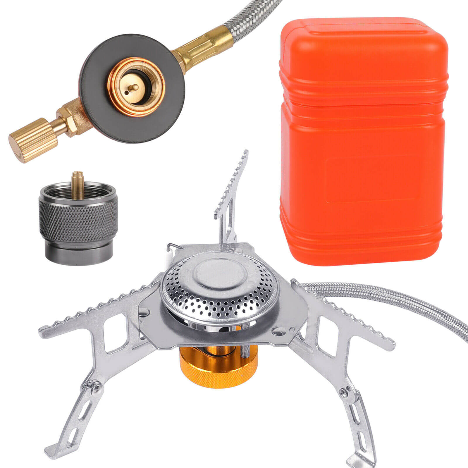 Portable Camping Gas Stove Set