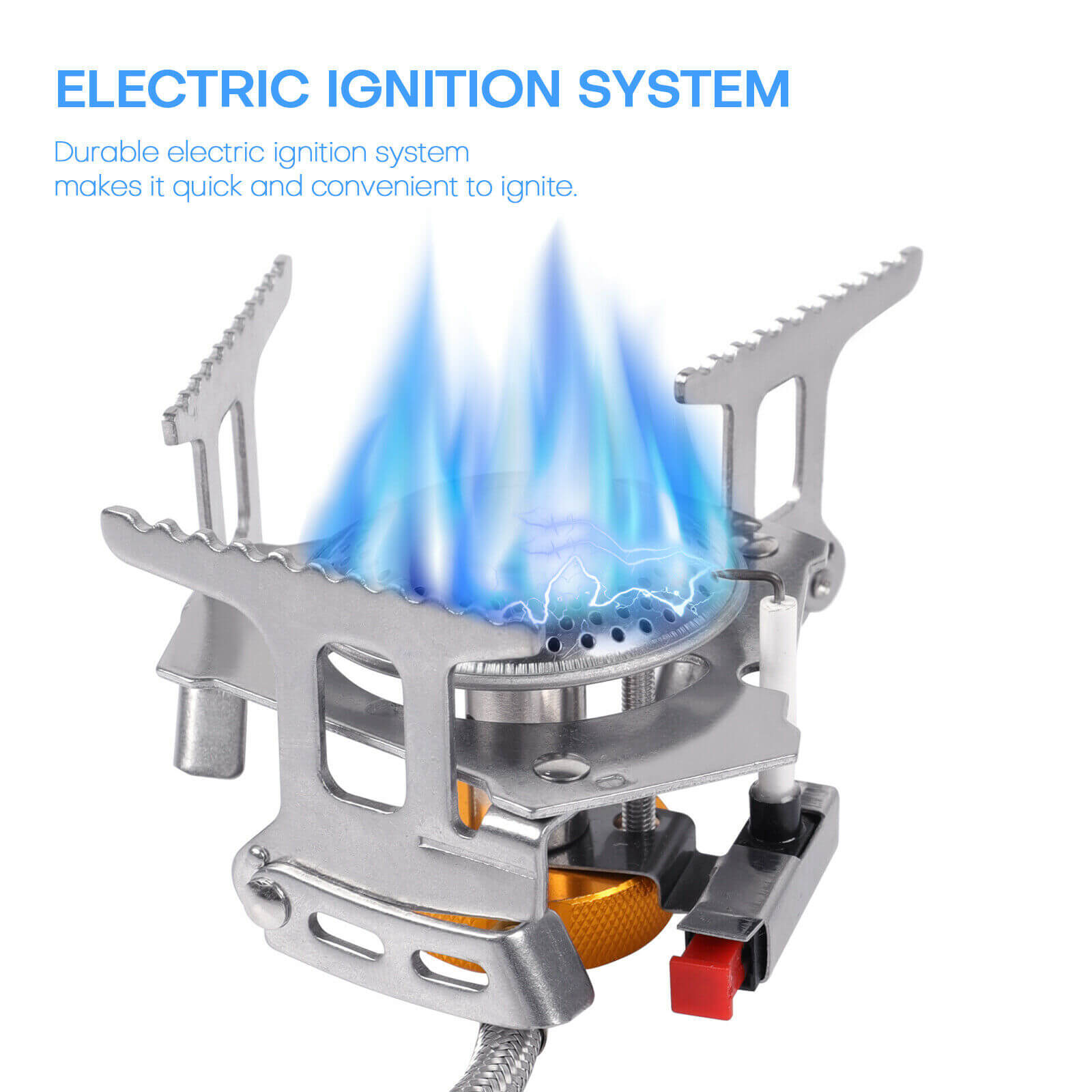 design of Portable Camping Gas Stove Set