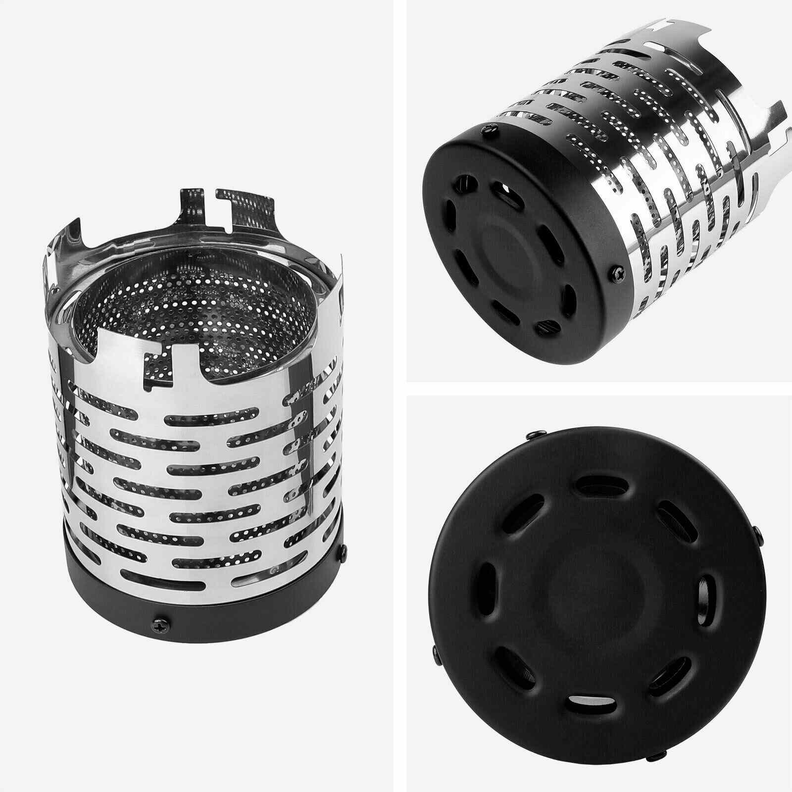 Display of Portable Mini Camping Heater Stove Cover w/ Handle