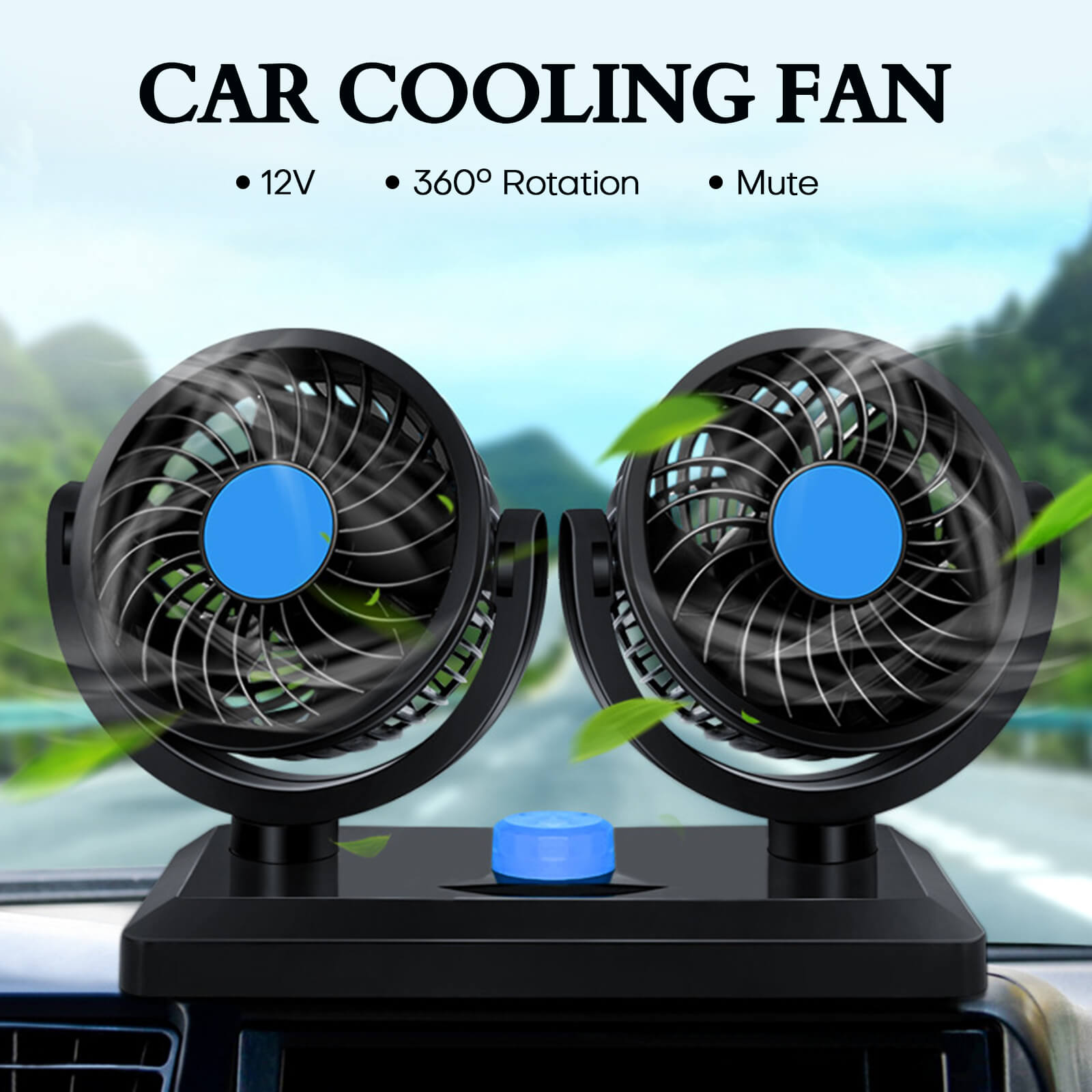 Car Cooling Air Fan - BCBMALL