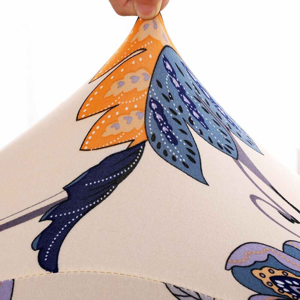Feature of Printed Stretch Dining Chair Slipcovers, 1/4/6Pcs