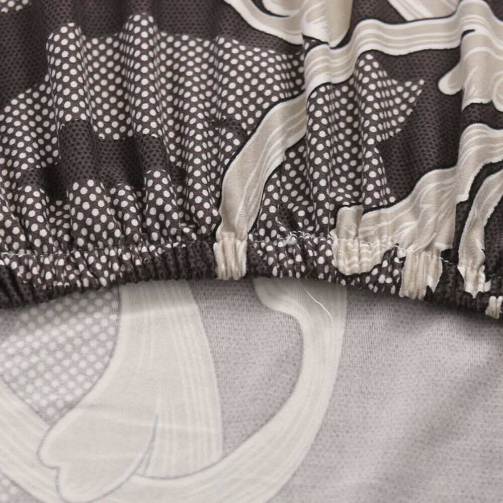 Detail of Printed Stretch Dining Chair Slipcovers, 1/4/6Pcs