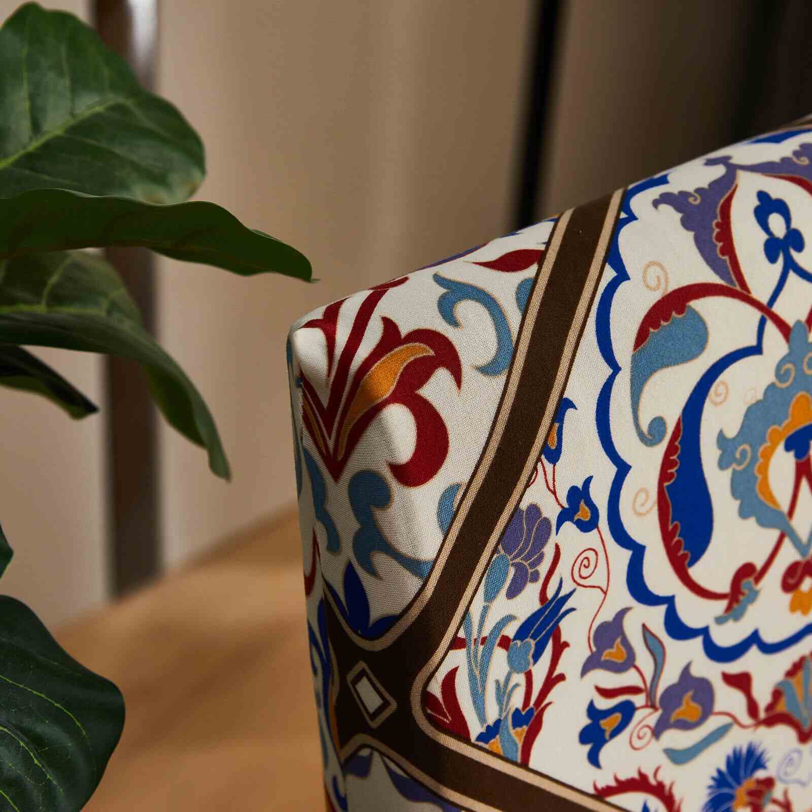 Detail of Boho Printed Stretchable Dining Chair Slipcovers, 1/4/6Pcs