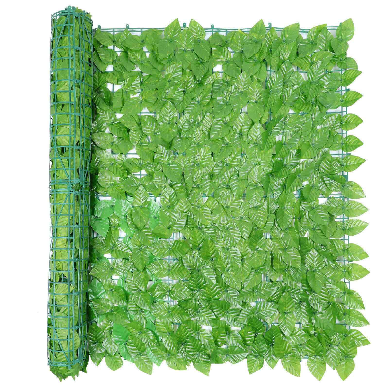 Display of Durable Privacy Artificial Fence Screen