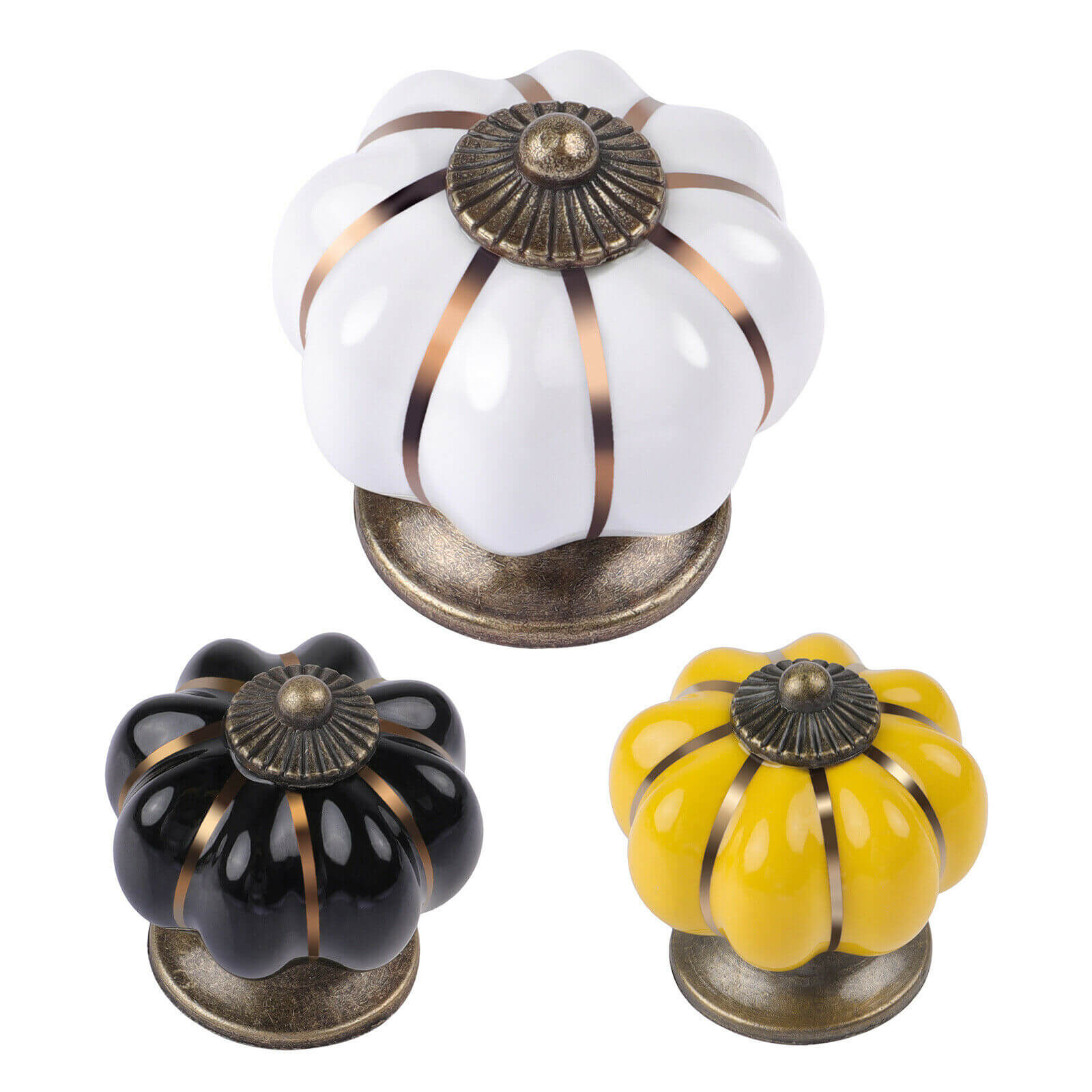 Pumpkins Drawer Handles, 10Pcs