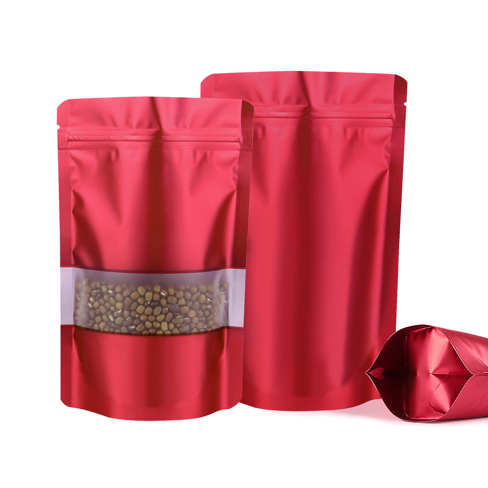 Resealable Storage Ziplock Bags, 100 Pcs - BCBMALL