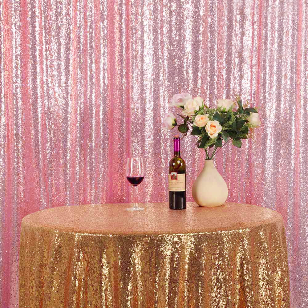 Sequin Wedding Backdrop Curtain - BCBMALL