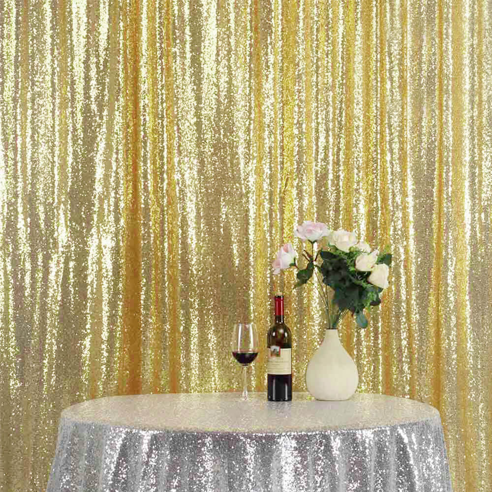 Sequin Wedding Backdrop Curtain - BCBMALL