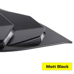 Detail of Side Vent Rear Window Louver for 2018+ Honda Accord