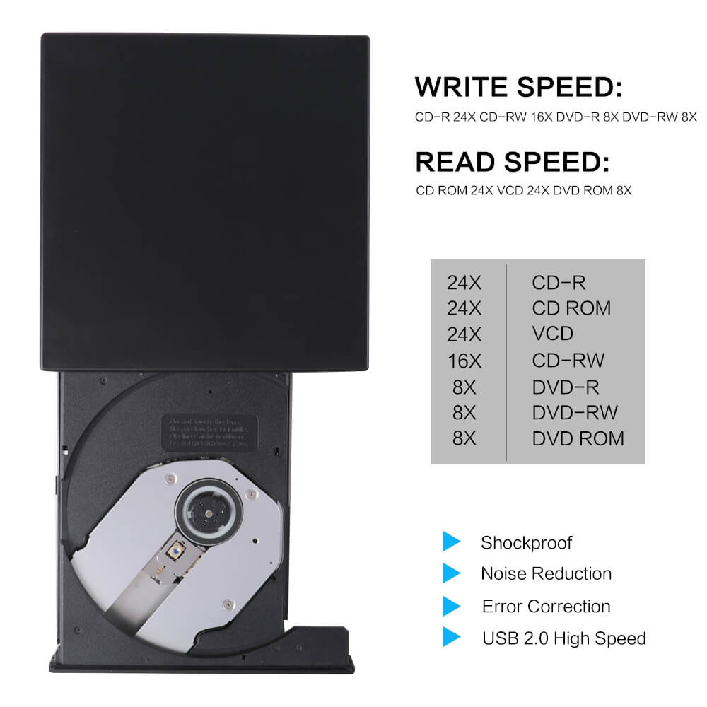 Slim External USB Drive - BCBMALL