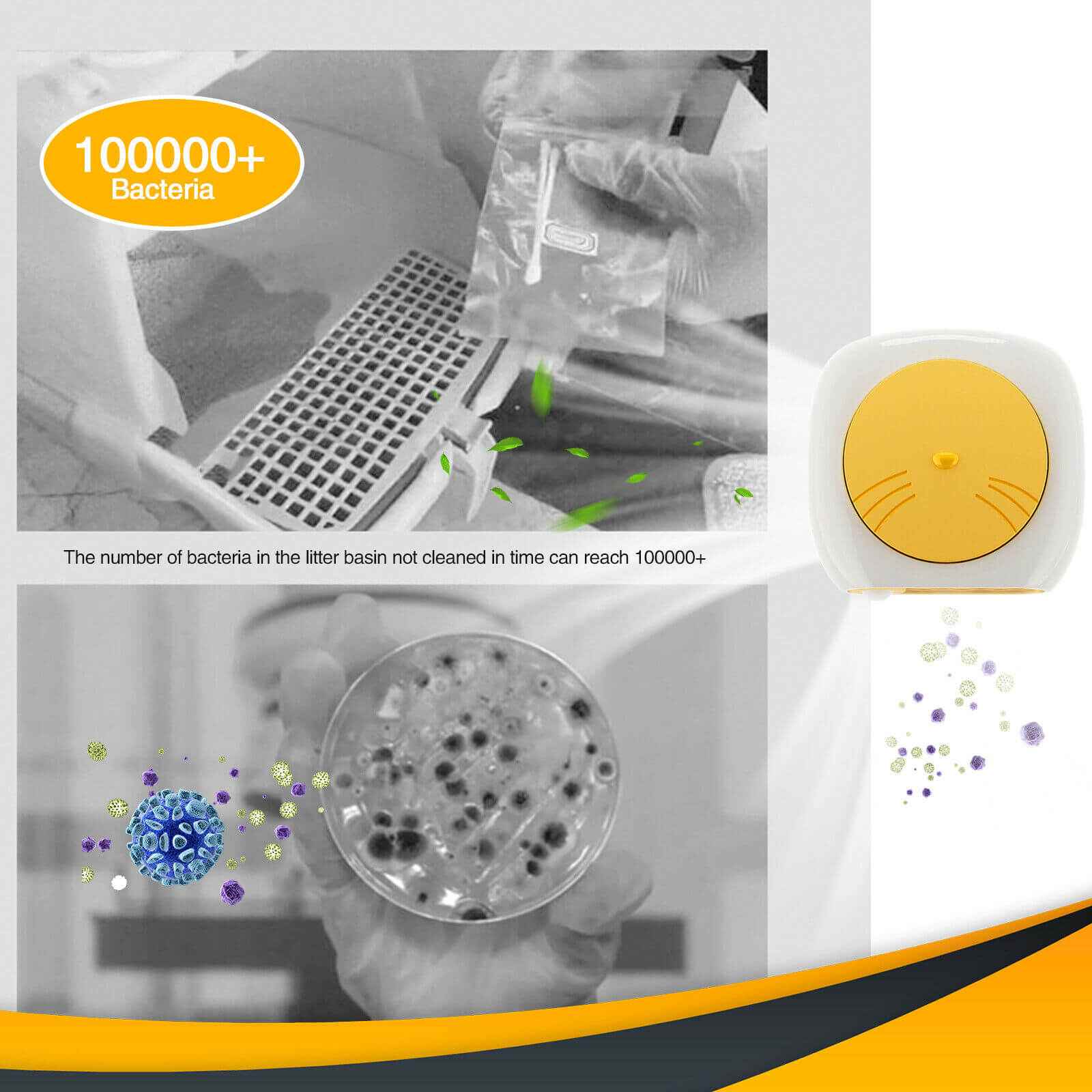 Cat Smart Pet Smell Eliminator USB Odor Remover