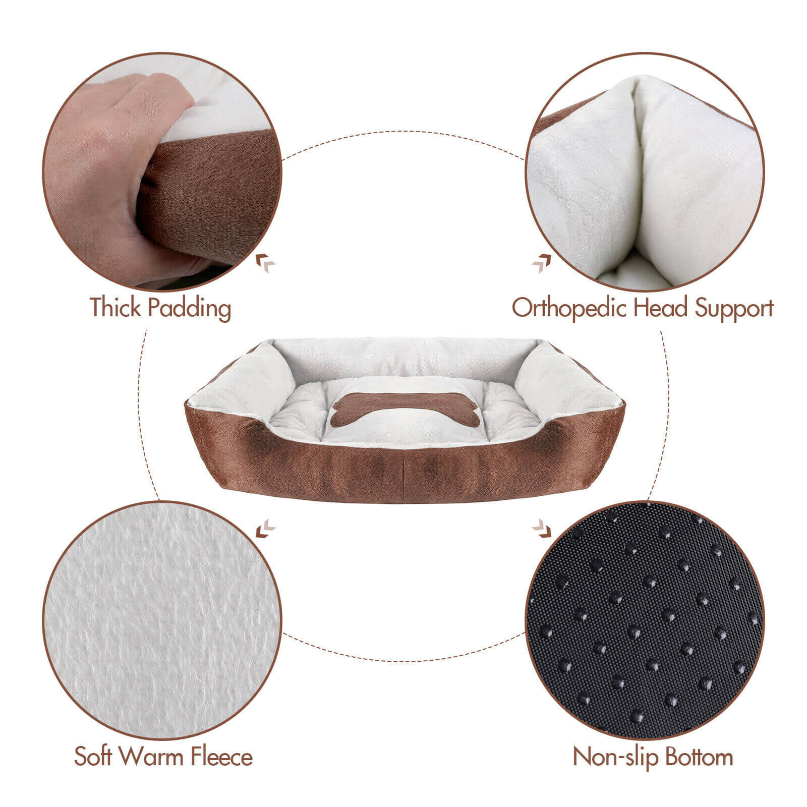 Soft Fleece Pet Bed - BCBMALL