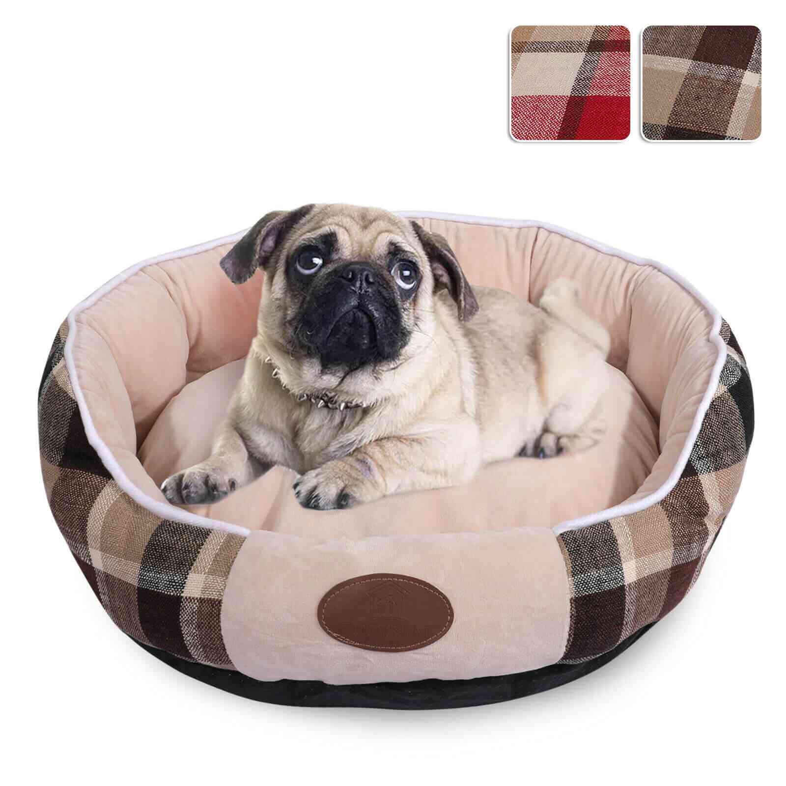 Washable Soft Plush Pet Dog Cat Bed