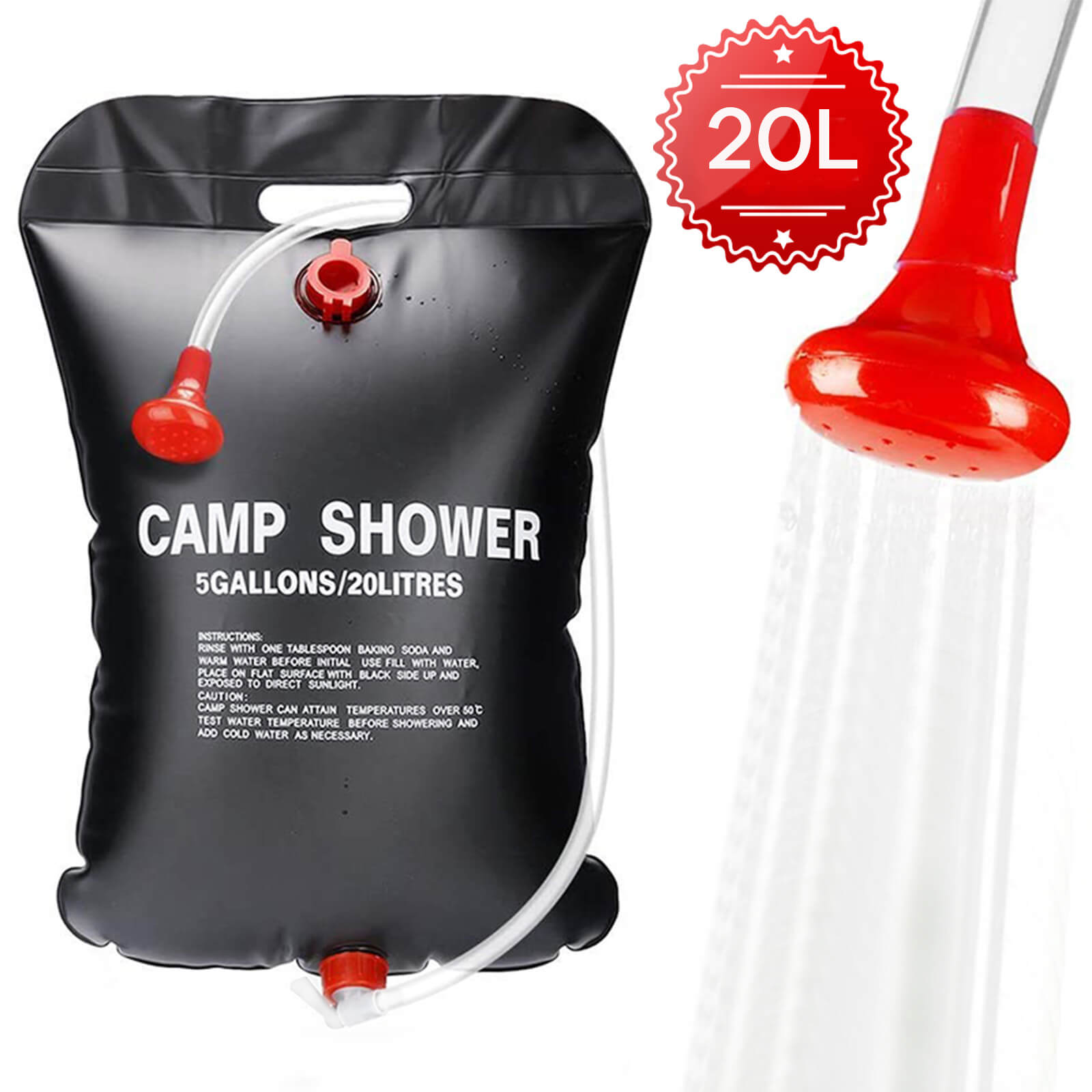 Solar Camping Shower Bag