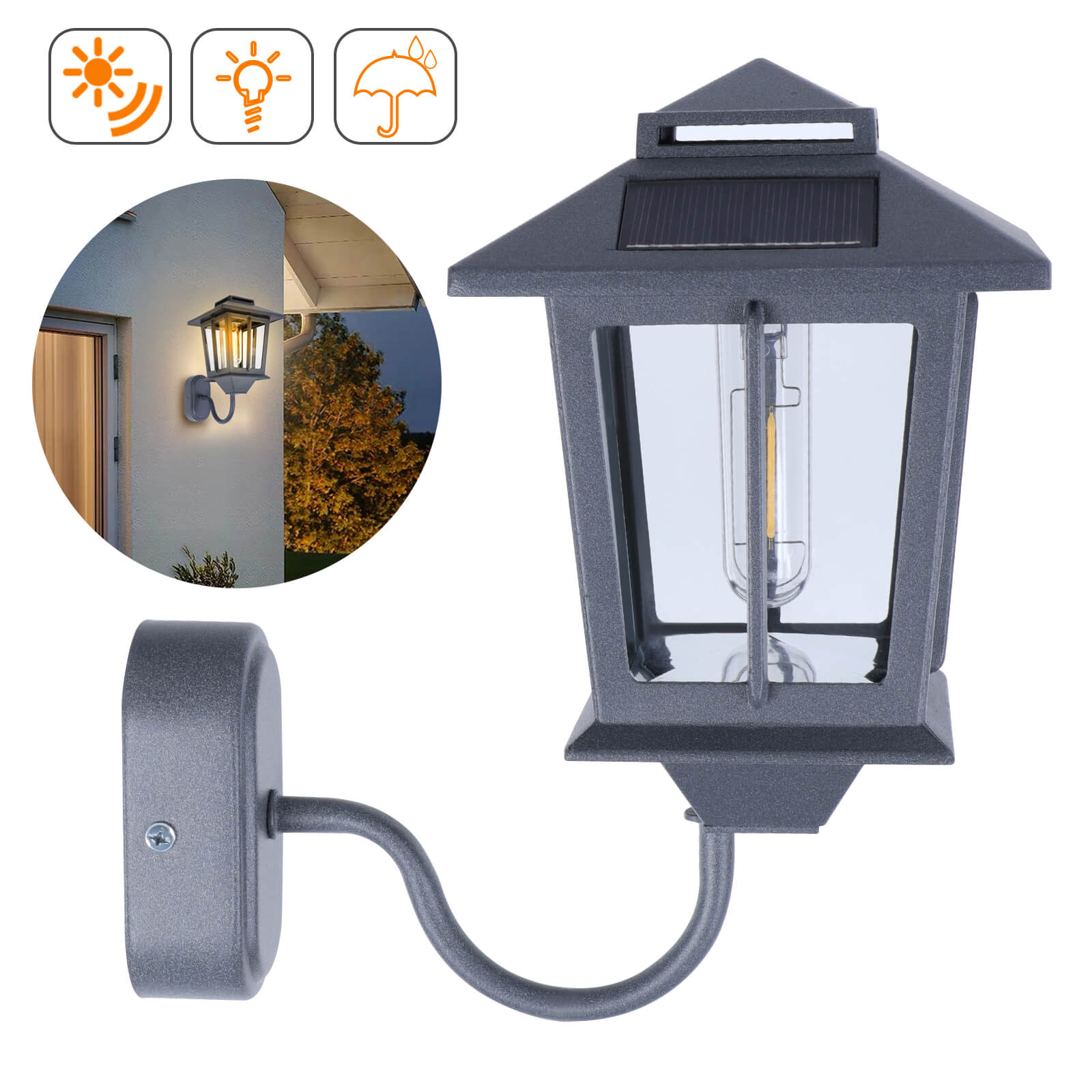 Solar Wall Lanterns - BCBMALL