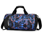 Blue of Sports Gym Bag w/ Wet Pocket