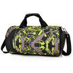 Yellow of Sports Gym Bag w/ Wet Pocket