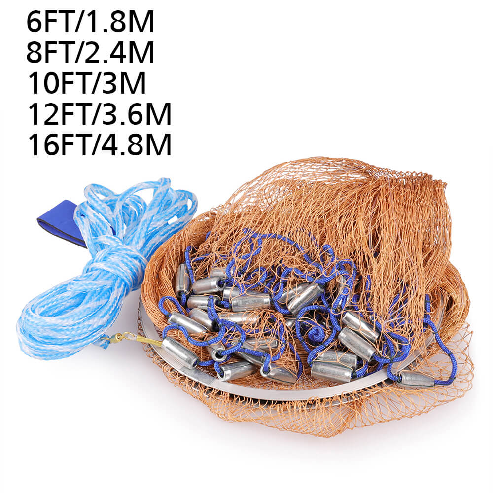 Strong Hand Cast Fishing Net - BCBMALL