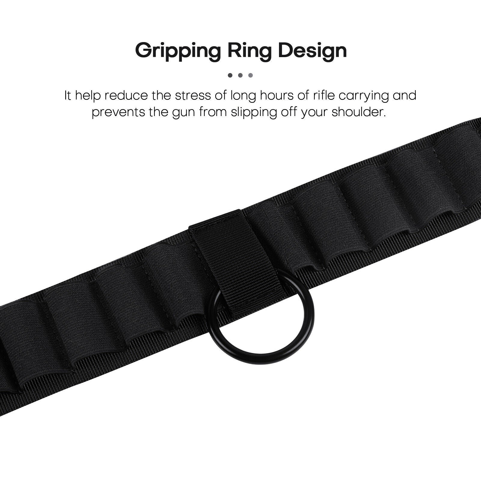 Tactical 25 Shell Rifle Shotgun Sling design