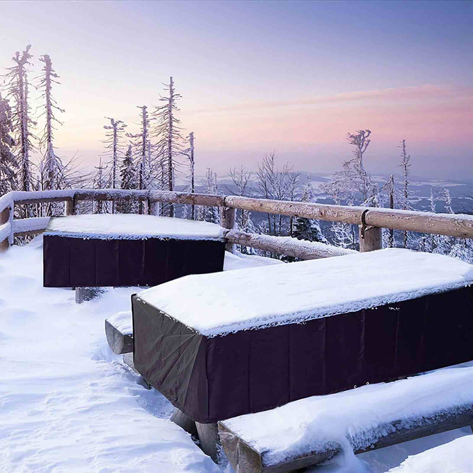 snowproof and UV Resistant Outdoor Furniture Covers